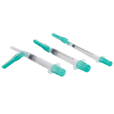डिस्पोजेबल बाँझ सुरक्षा चिकित्सा धमनी रक्त संग्रह सिरिंज 1ml / 3ml 21G 22G