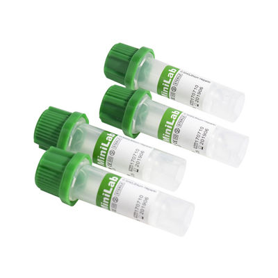 सीई केशिका रक्त संग्रह ट्यूब डिस्पोजेबल 0.2ml 0.25ml 0.5ml