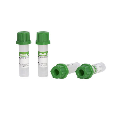 सीई केशिका रक्त संग्रह ट्यूब डिस्पोजेबल 0.2ml 0.25ml 0.5ml