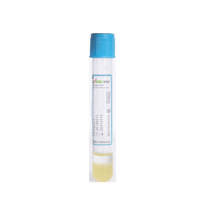 OA ट्रीटमेंट डिस्पोजेबल PRP टेस्ट ट्यूब 20ml ACD-A CE ISO GEL के साथ स्वीकृत