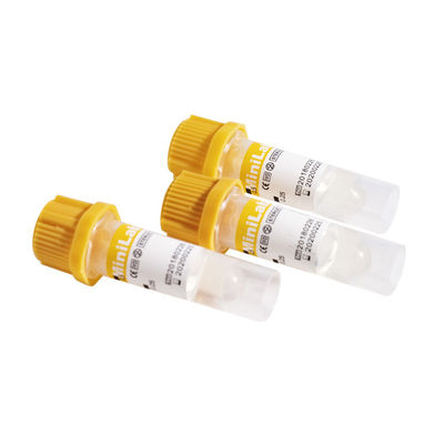 SANLI केशिका रक्त संग्रह ट्यूब एकल उपयोग 0.2ml 0.25ml 0.5ml