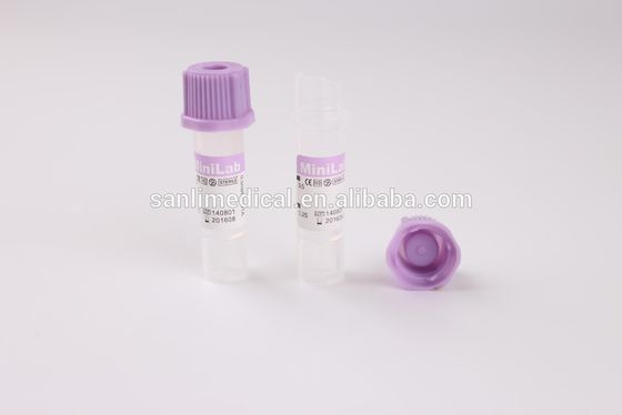 SANLI केशिका रक्त संग्रह ट्यूब एकल उपयोग 0.2ml 0.25ml 0.5ml