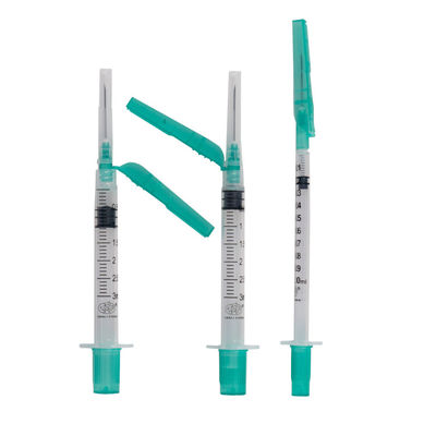 बाँझ सुरक्षा चिकित्सा धमनी रक्त संग्रह सिरिंज डिस्पोजेबल 3ml 22G