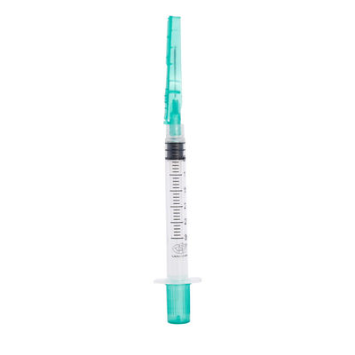 बाँझ सुरक्षा चिकित्सा धमनी रक्त संग्रह सिरिंज डिस्पोजेबल 3ml 22G